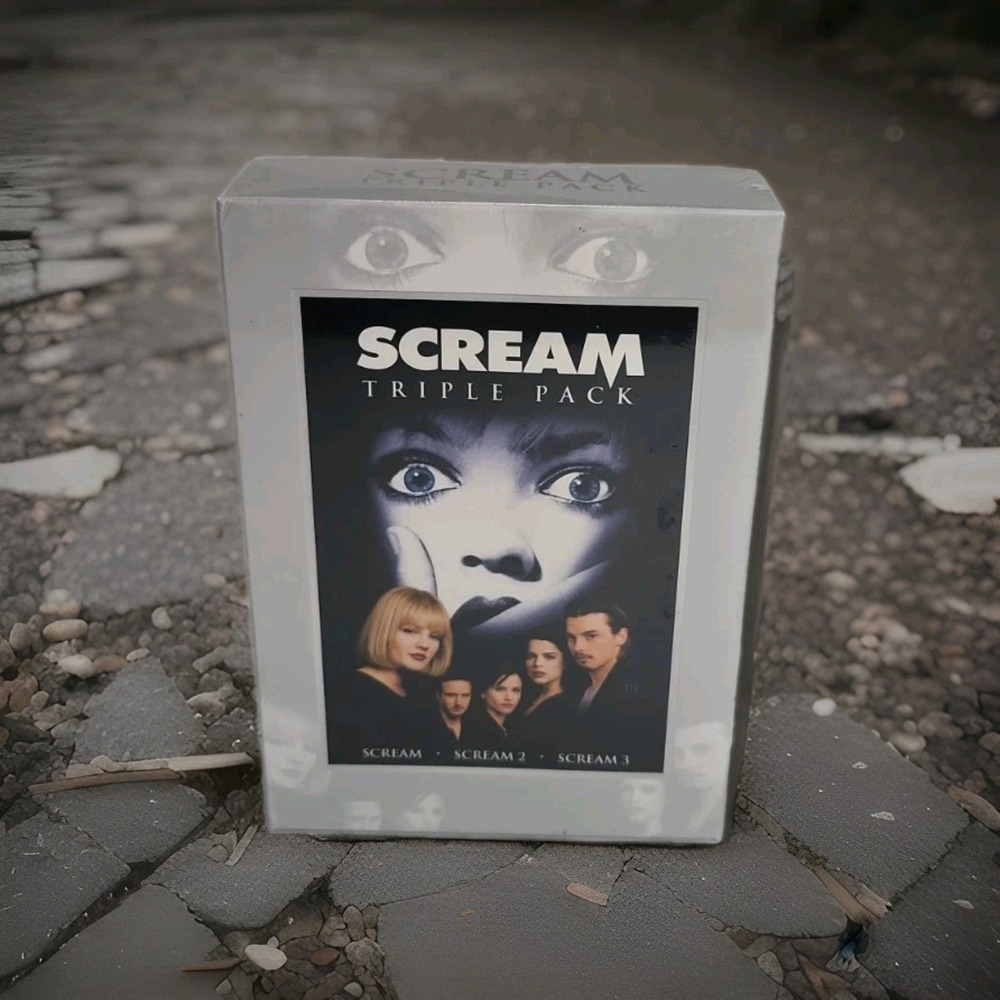 Scream Triple Pack (DVD, 2009, 3-Disc Set) 1 2 3 RARE NEW